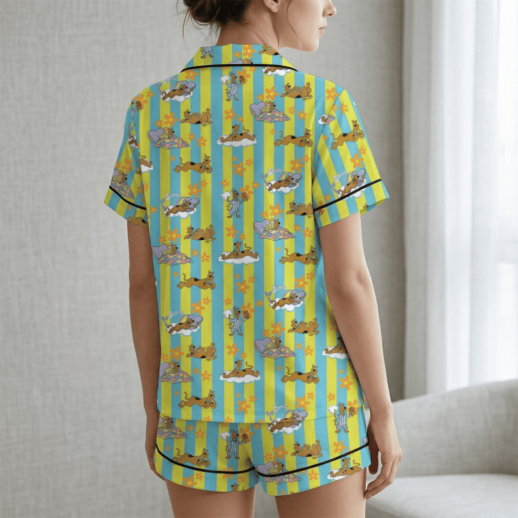 PREMIUM SCBD BUTTON SHORT PAJAMAS SET HTTT