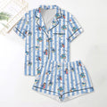 PREMIUM STC BUTTON SHORT PAJAMAS SET HTTT