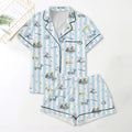 PREMIUM SNPY BUTTON SHORT PAJAMAS SET HTTT