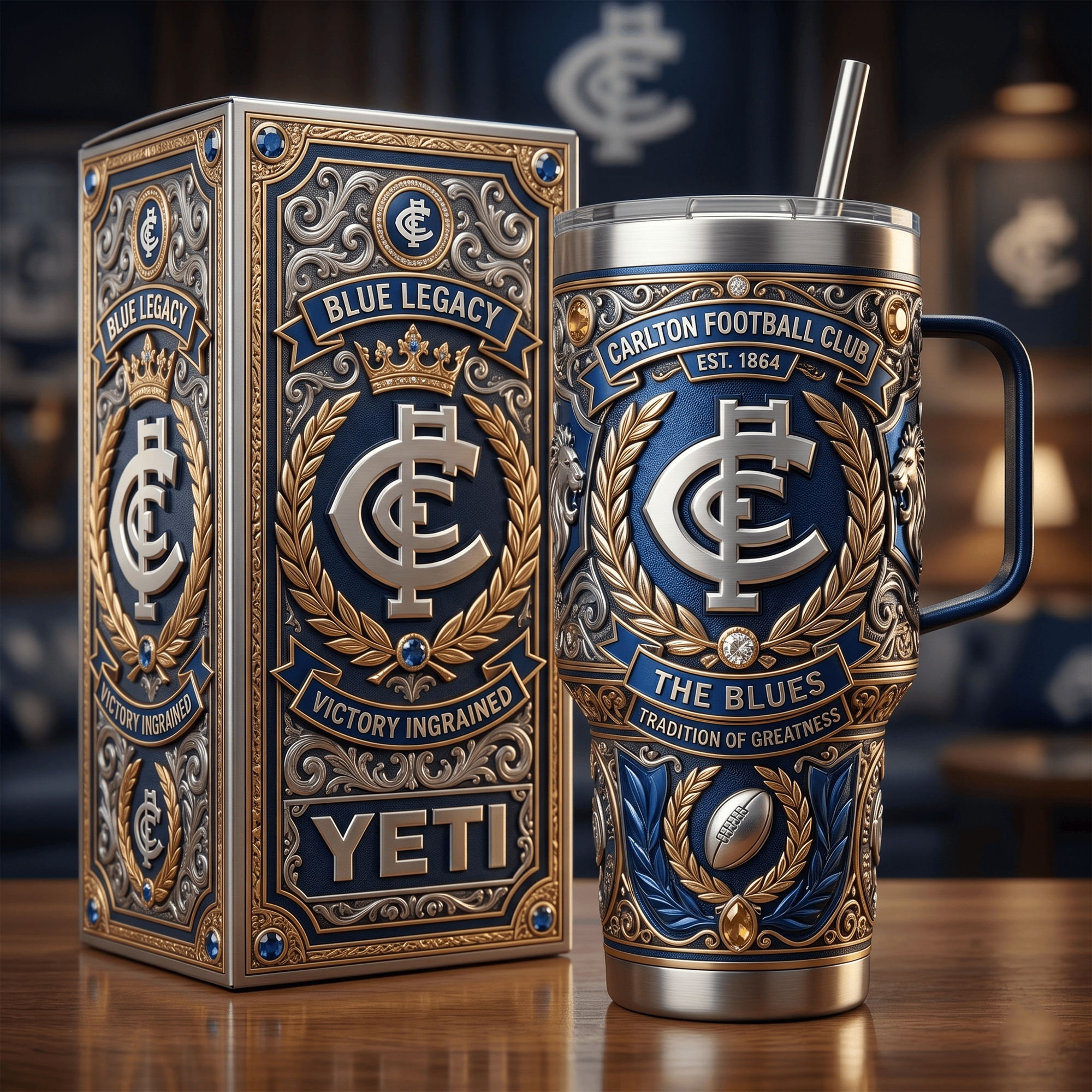 CTFC 40oz Tumbler With Handle LNTH