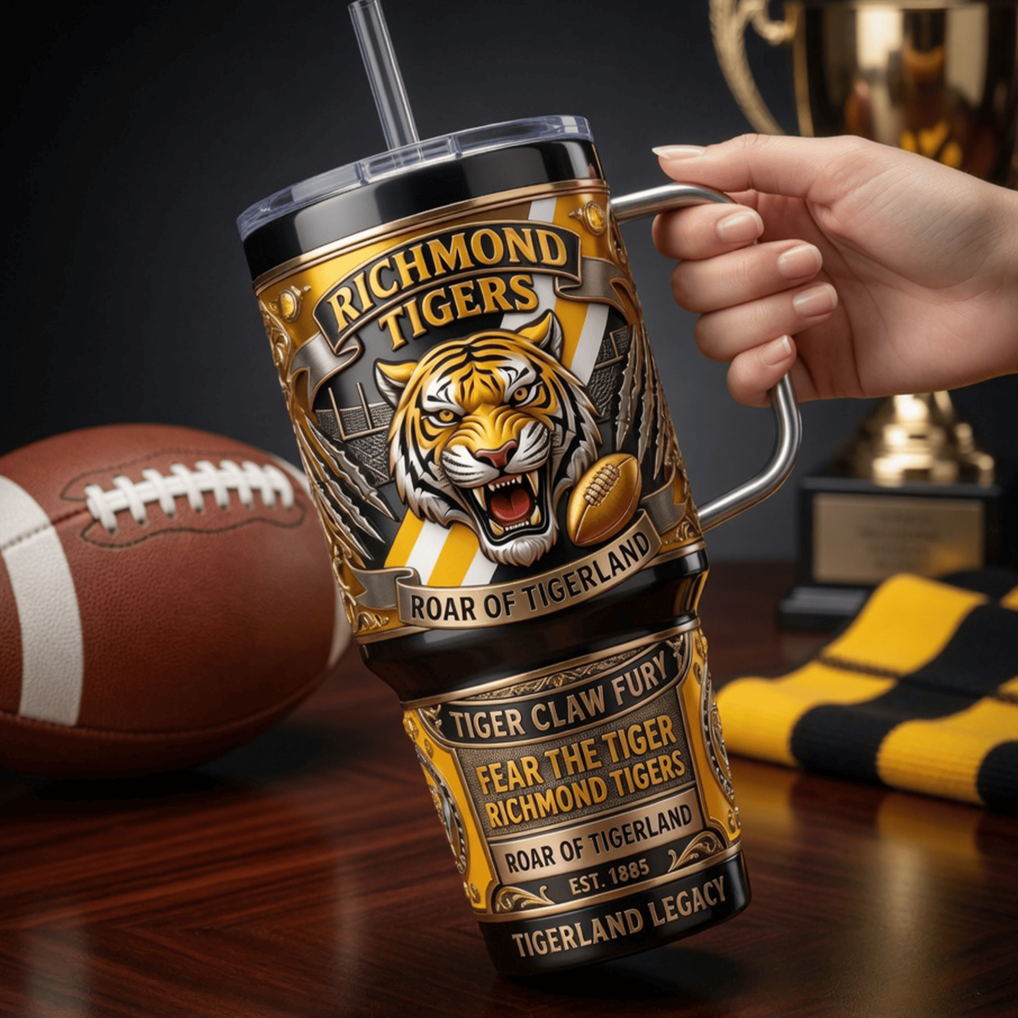 RFC 40oz Tumbler With Handle LNTH