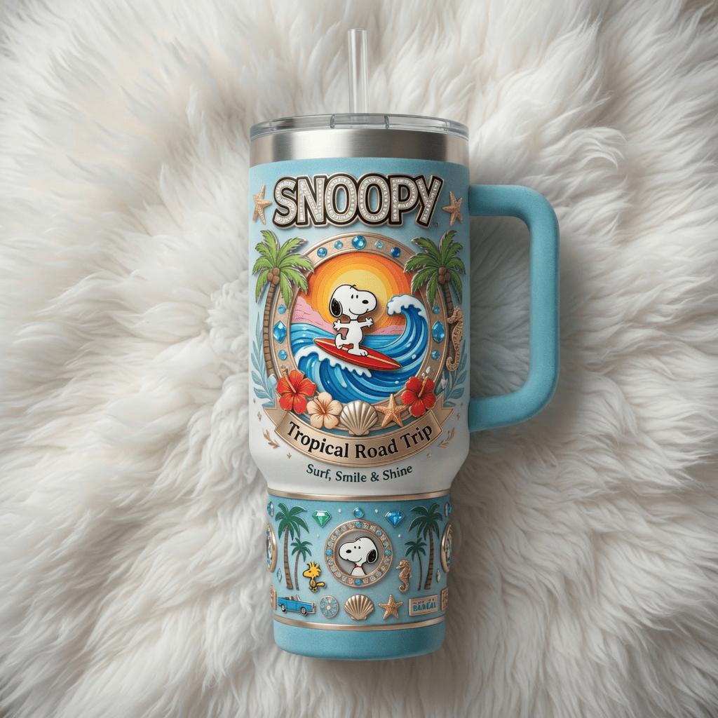 Premium SNPY 40oz Tumbler With Handle TNSM
