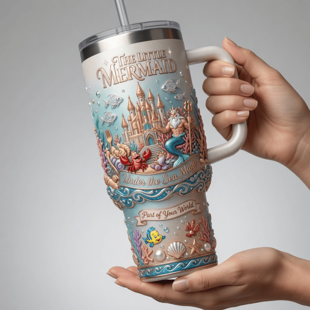 Premium TLM 40oz Tumbler With Handle TNSM