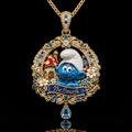 TSM Solid Gold Chain with Diamond Pendant PDL