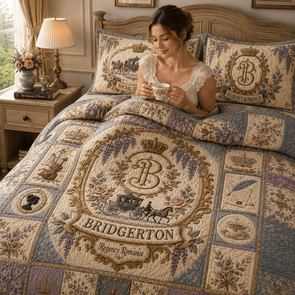 BGT 4 PIECES COVER BEDDING SET PDL (1 FITTED SHEET + 1 FLAT SHEET + 2 PILLOWCASES)