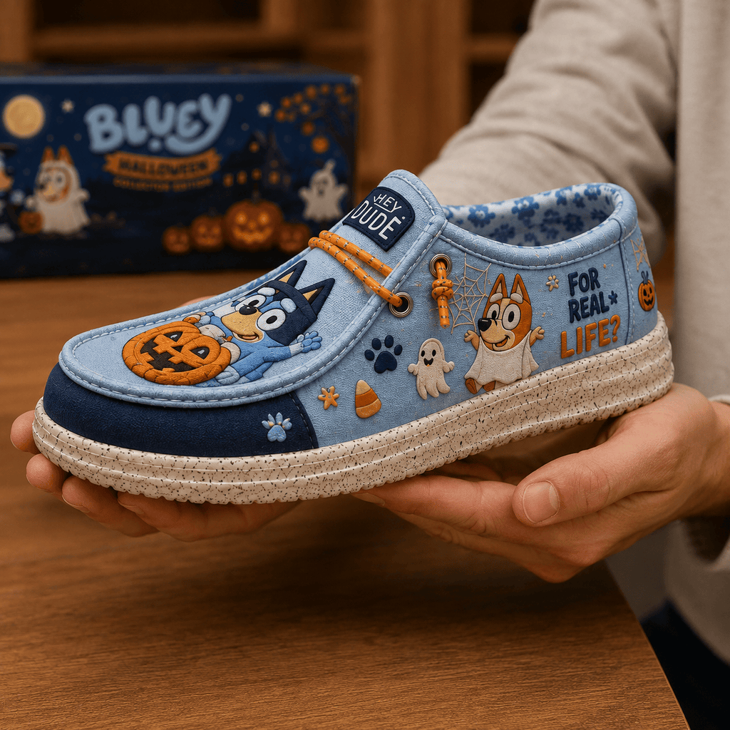 Premium BLU Loafer Shoes TMH