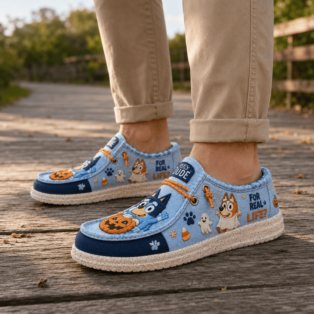 Premium BLU Loafer Shoes TMH
