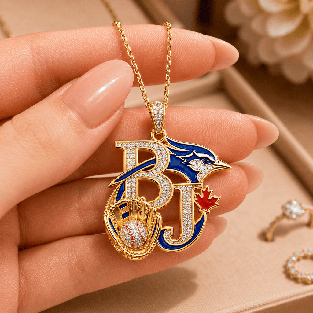 TBJ Solid Gold Chain with Diamond Pendant BMD