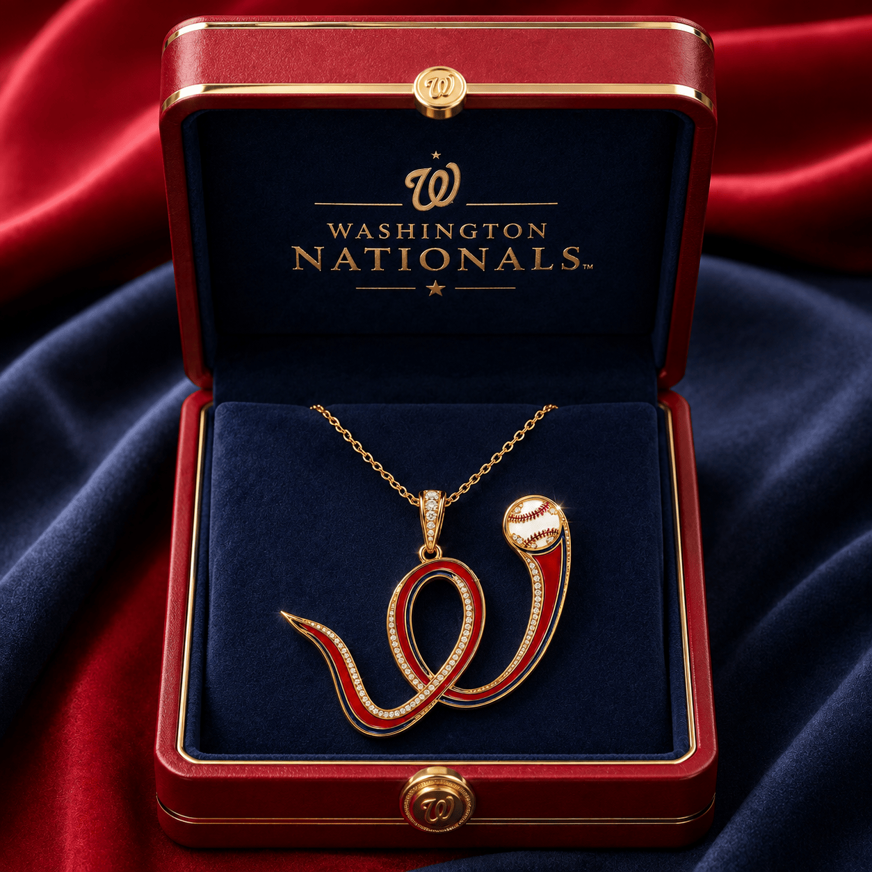 WNT Solid Gold Chain with Diamond Pendant BMD