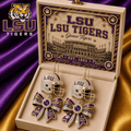 Premium LSU Dangle Earrings TNSM