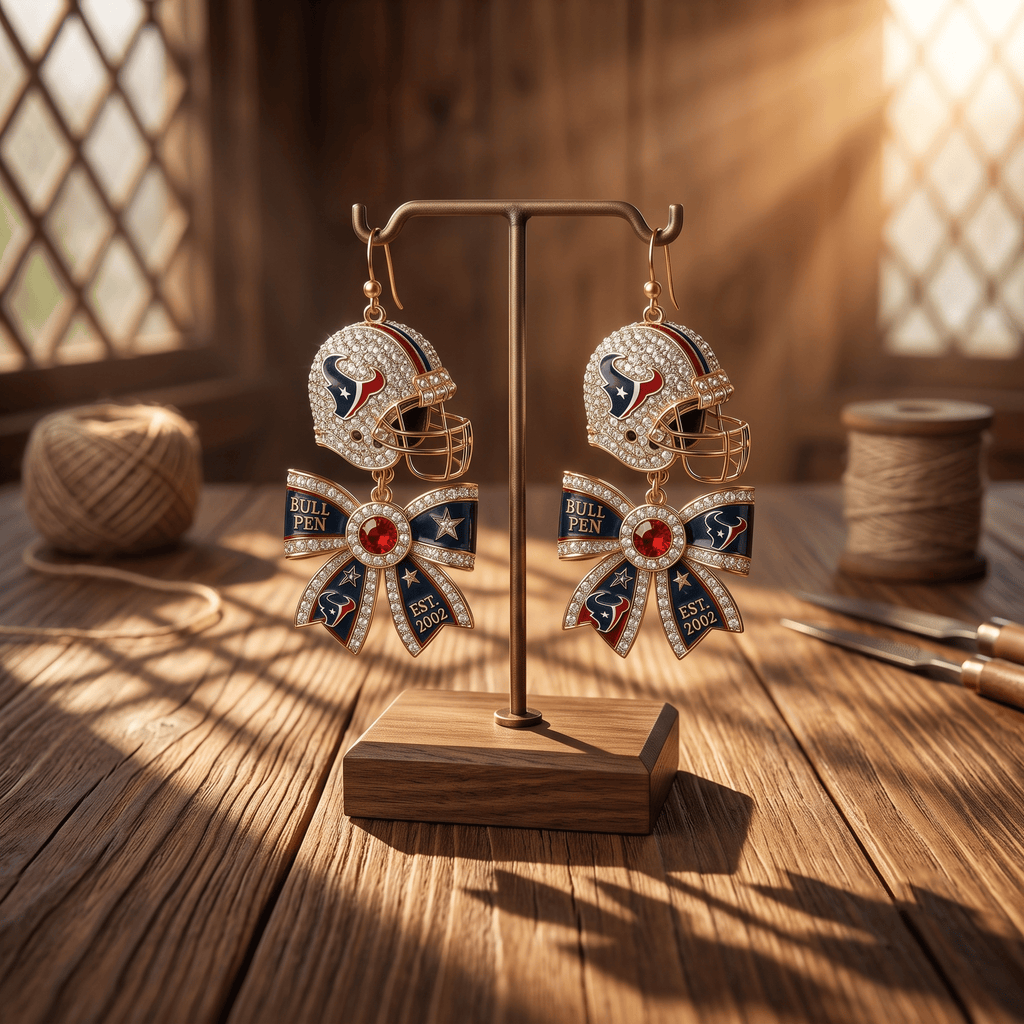 Premium HTX Dangle Earrings TNSM