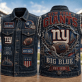 NYG PREMIUM DENIM VEST LNTH