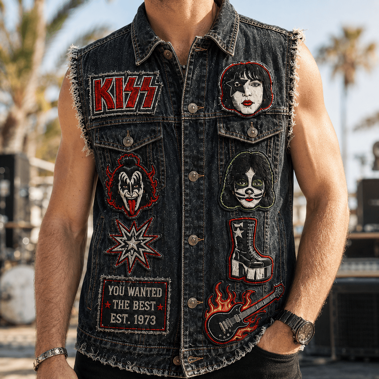 KSS PREMIUM DENIM VEST NTVA