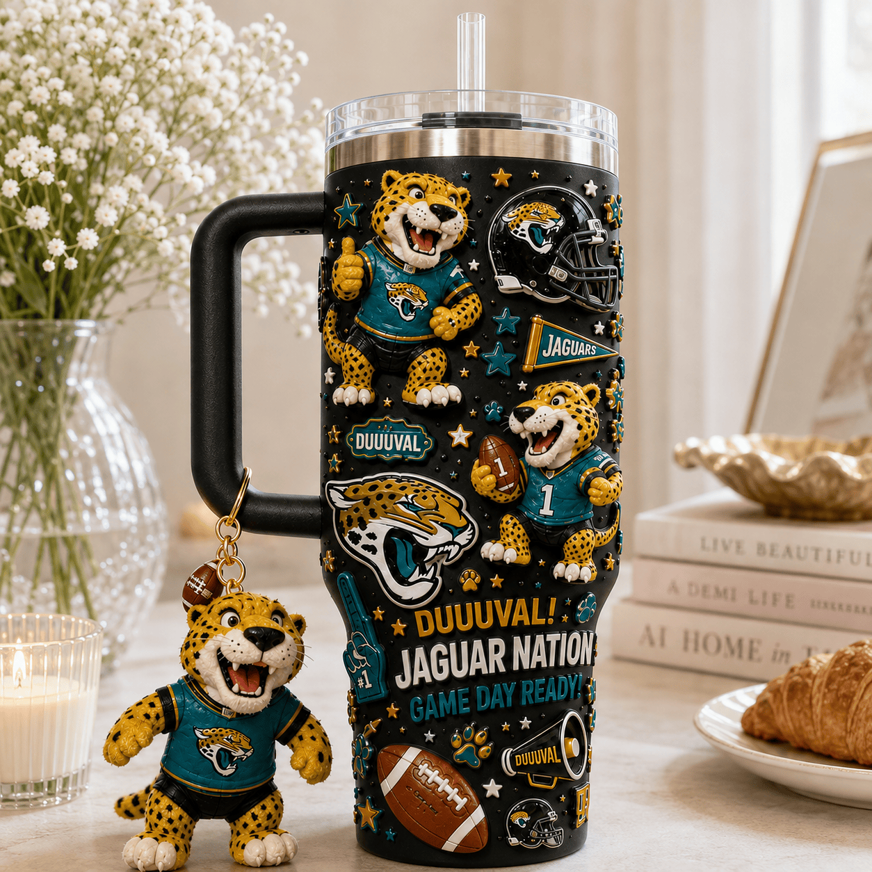 JSVJ 40oz Tumbler With Handle DNBN