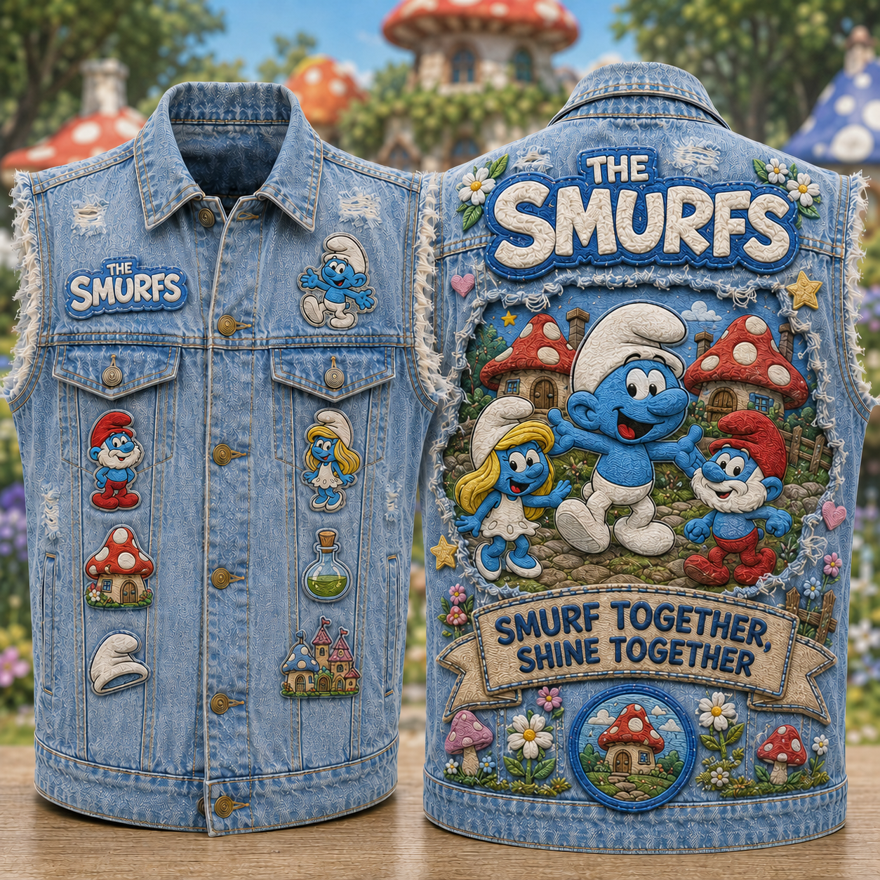 TSM PREMIUM DENIM VEST TTNL