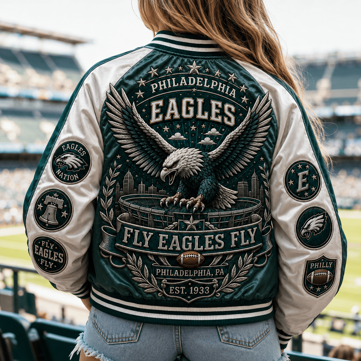 PREMIUM PLDE SATIN BASEBALL JACKET NTNA