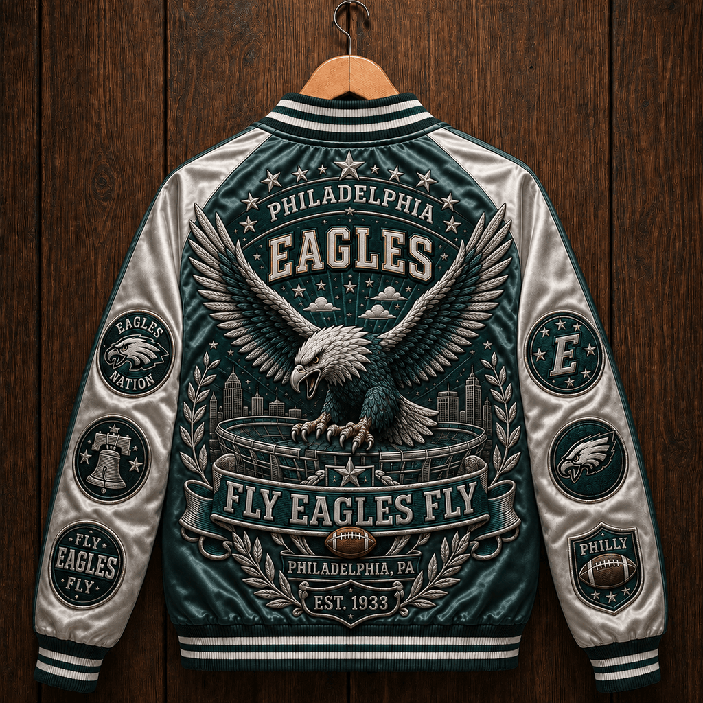 PREMIUM PLDE SATIN BASEBALL JACKET NTNA