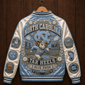 PREMIUM UNC SATIN BASEBALL JACKET NTNA