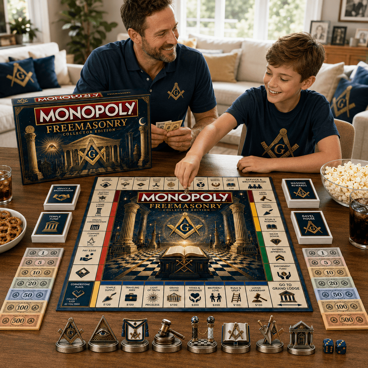Premium MAS Board Game TTTT