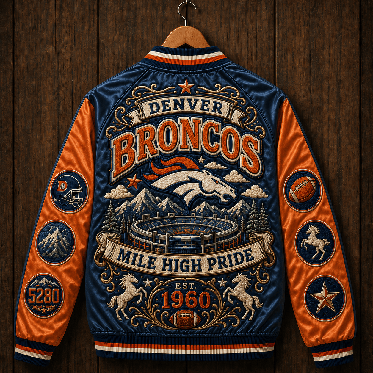 PREMIUM DVBC SATIN BASEBALL JACKET NTNA