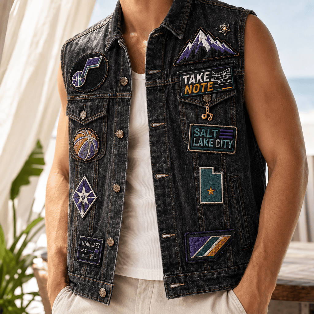 UTJ PREMIUM DENIM VEST NVH