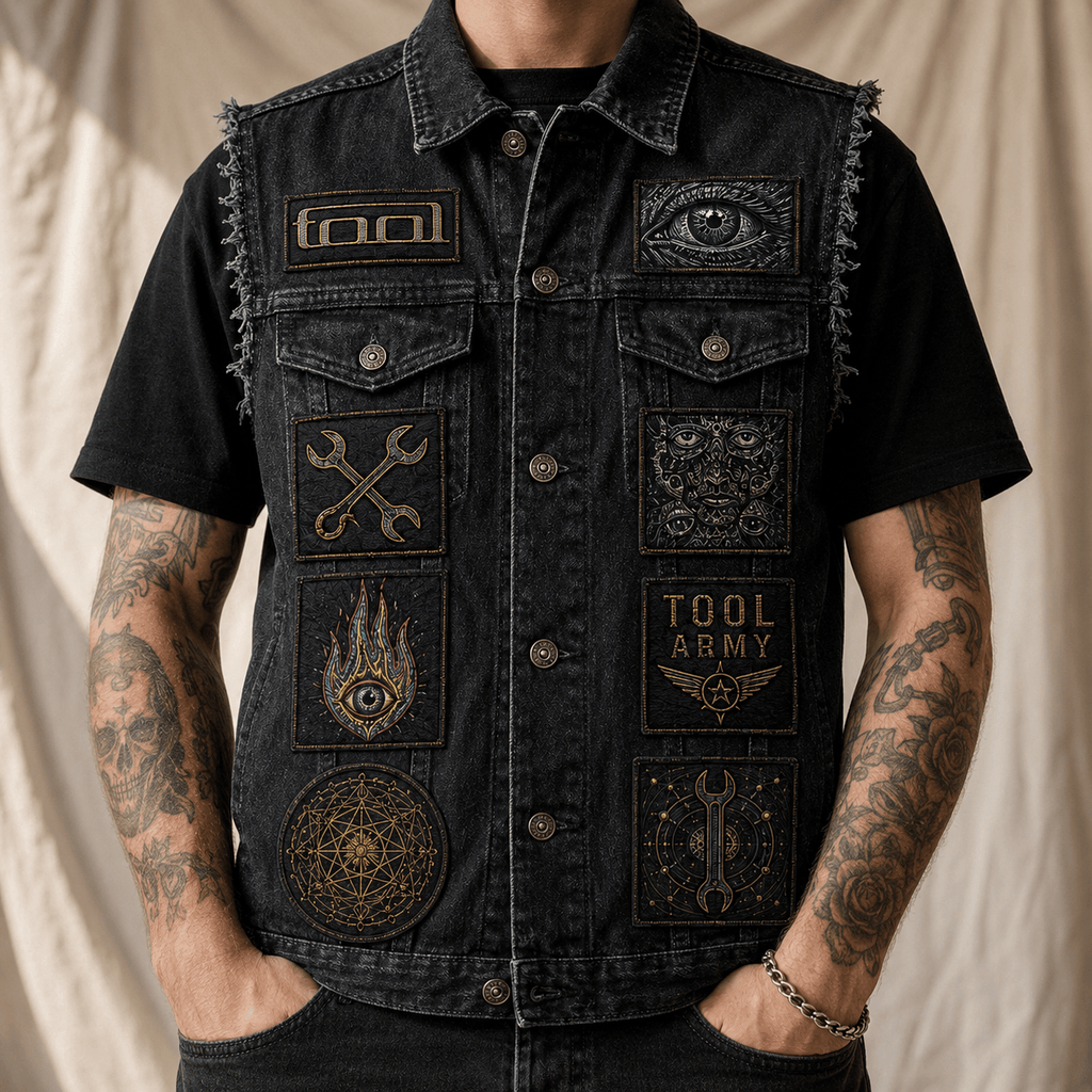 TOOL PREMIUM DENIM VEST NVH