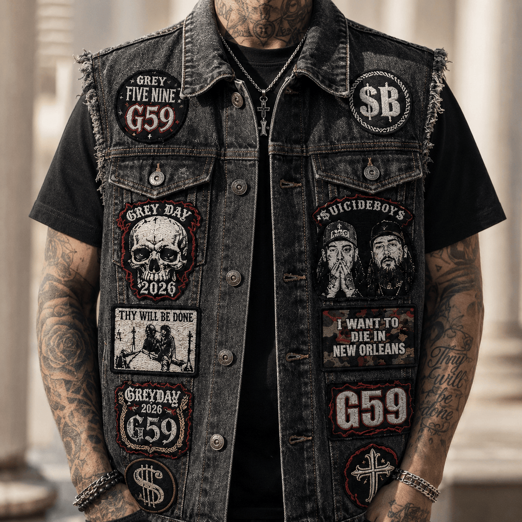 SCB PREMIUM DENIM VEST NVH