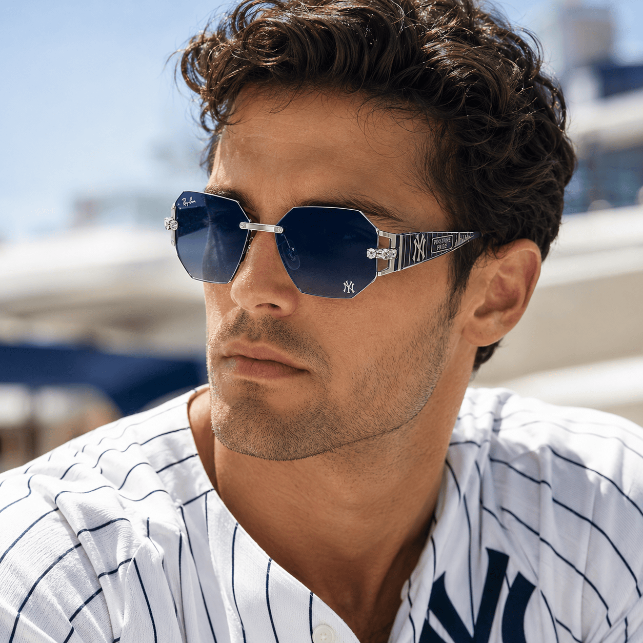 PREMIUM NYY UNISEX SUNGLASSES NPL