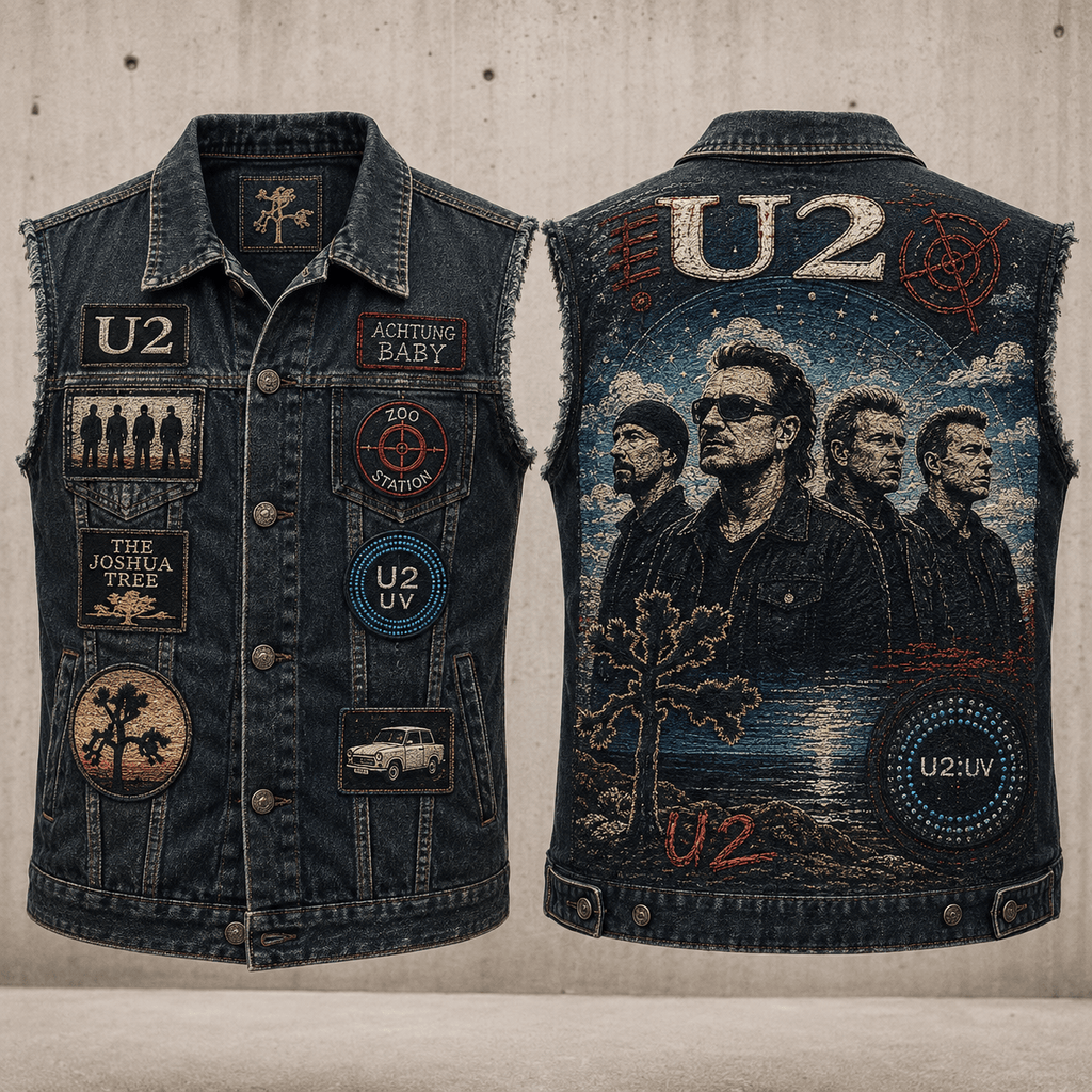 U2 PREMIUM DENIM VEST NVH