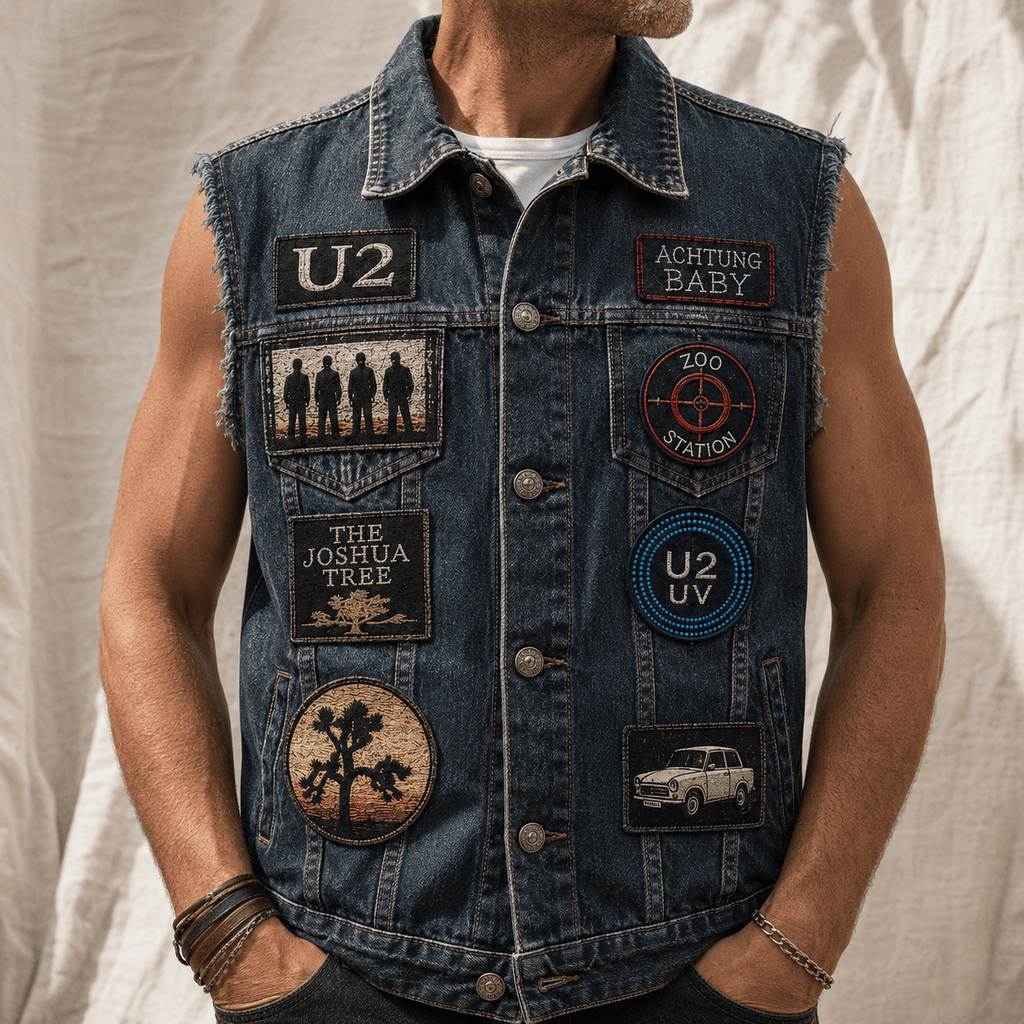 U2 PREMIUM DENIM VEST NVH