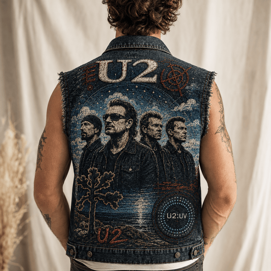 U2 PREMIUM DENIM VEST NVH
