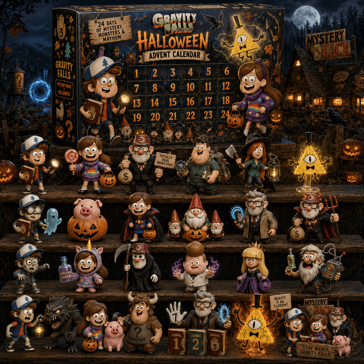 GVF Premium Halloween Advent Calendar 2026 NTB