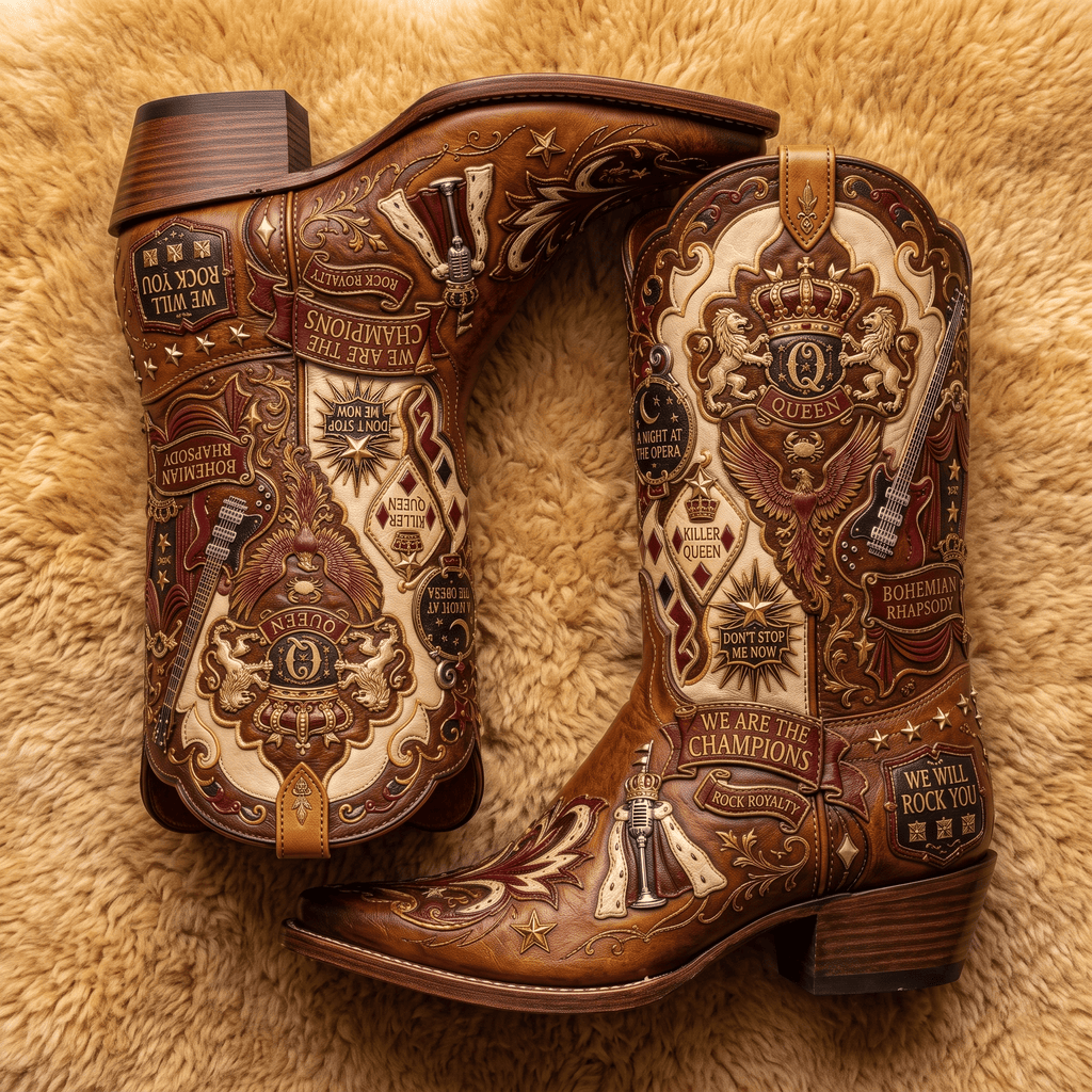 QNN WESTERN COWBOY BOOTS HTTT