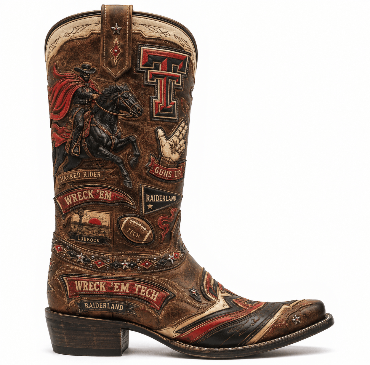 TTRR WESTERN COWBOY BOOTS HTTT