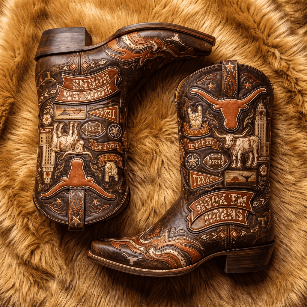 TLH WESTERN COWBOY BOOTS HTTT