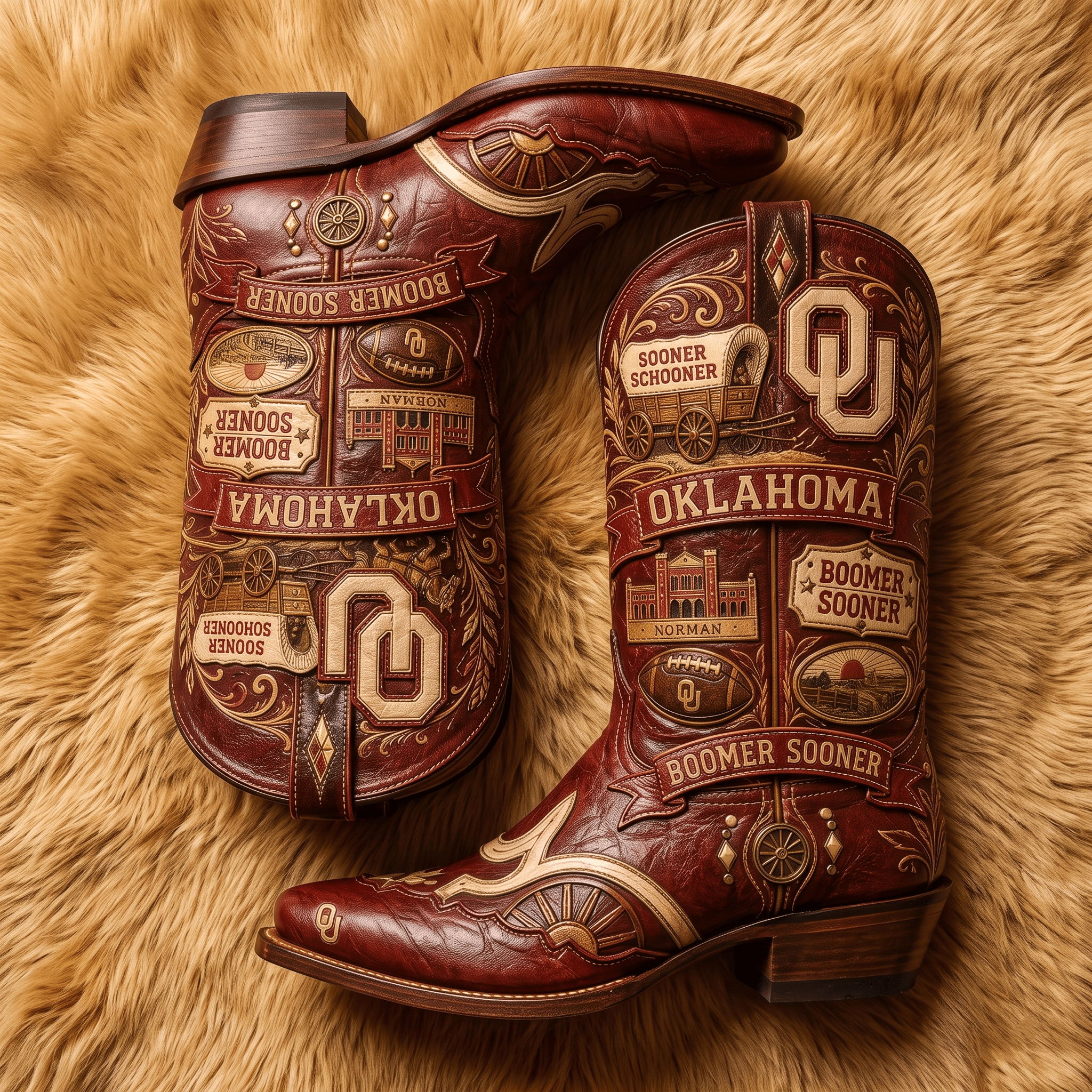 OSN WESTERN COWBOY BOOTS HTTT