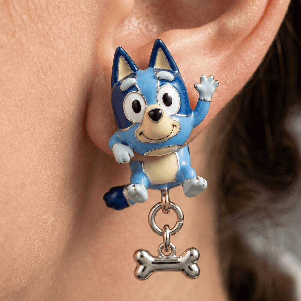 Premium BLU Dangle Earrings NTTB