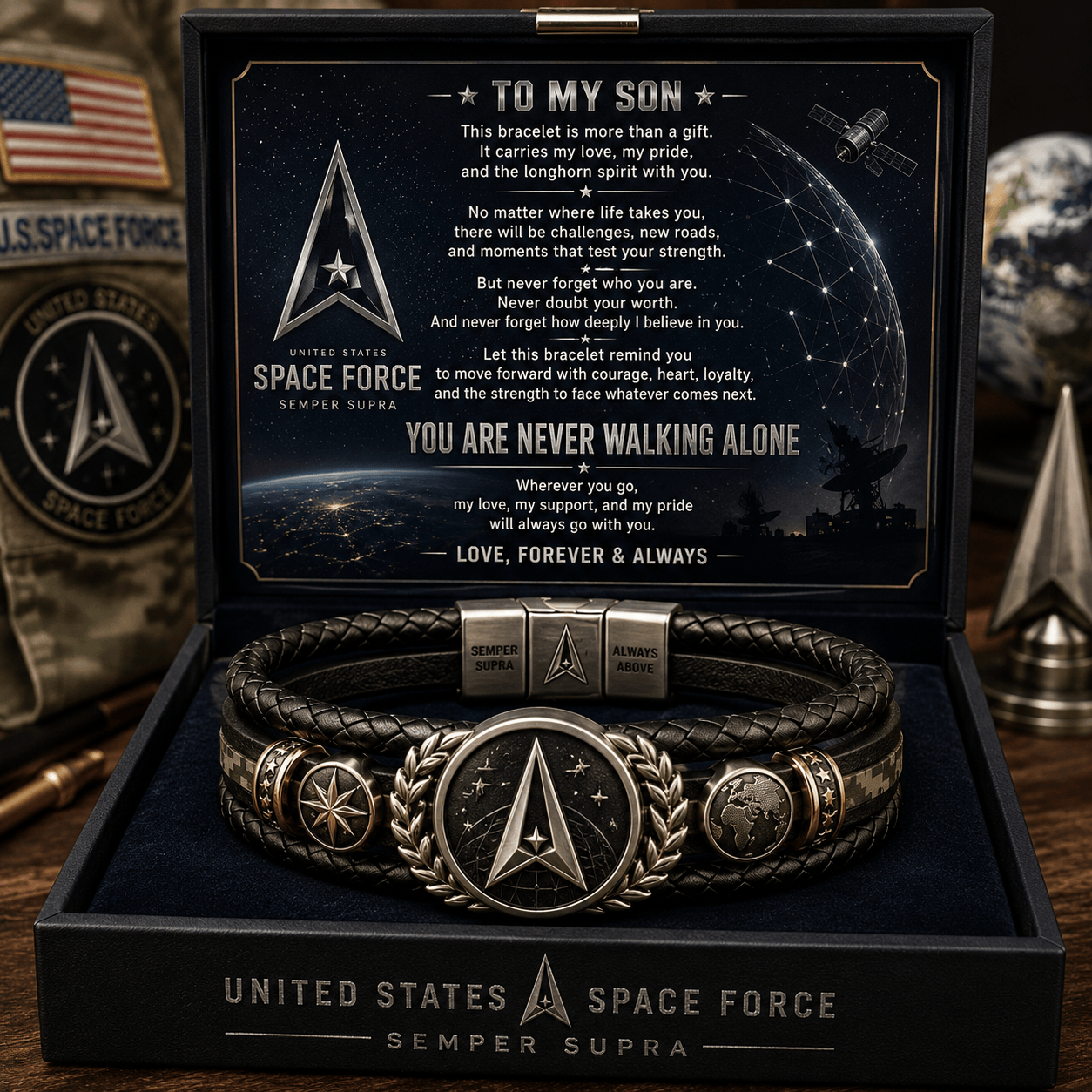 USSF Braided Bracelet Set NVH