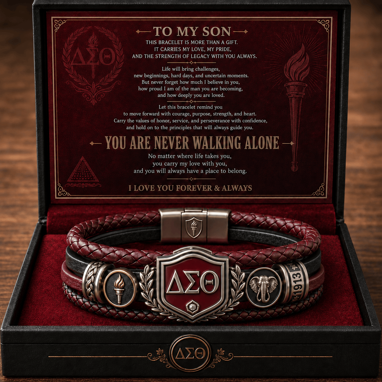 DST Braided Bracelet Set PDL