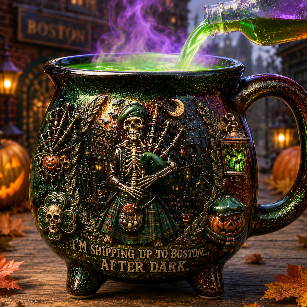 Premium DKMP Witch Cauldron Mug TTNL