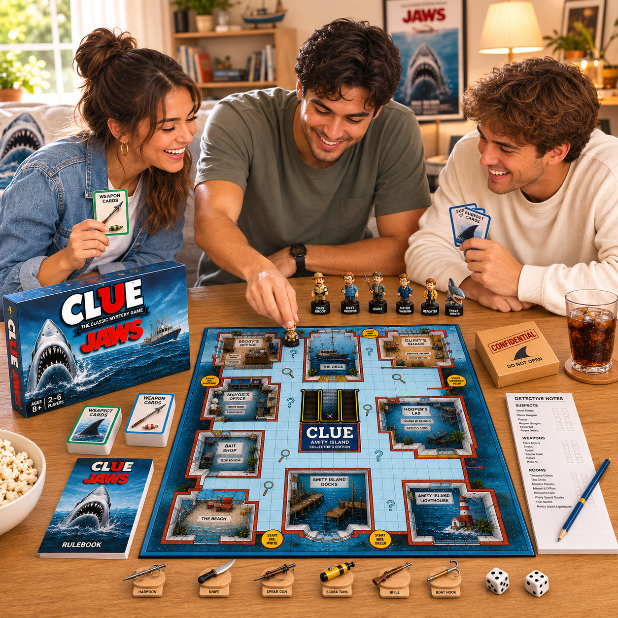 Premium JAWS Board Game TMH