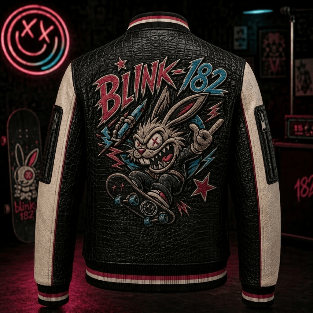 Premium BLIK Leather Zipper Jacket TTMH