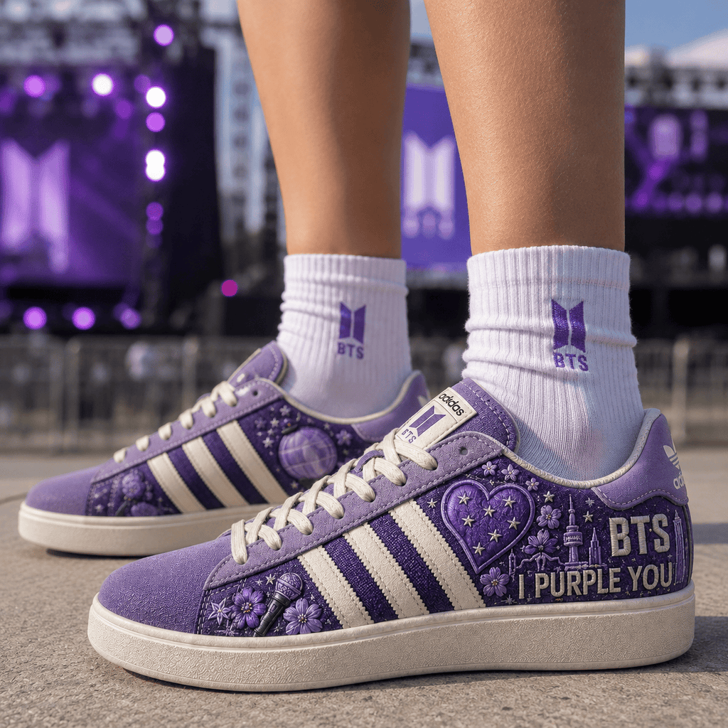 PREMIUM BTS CASUAL SHOES NTTB