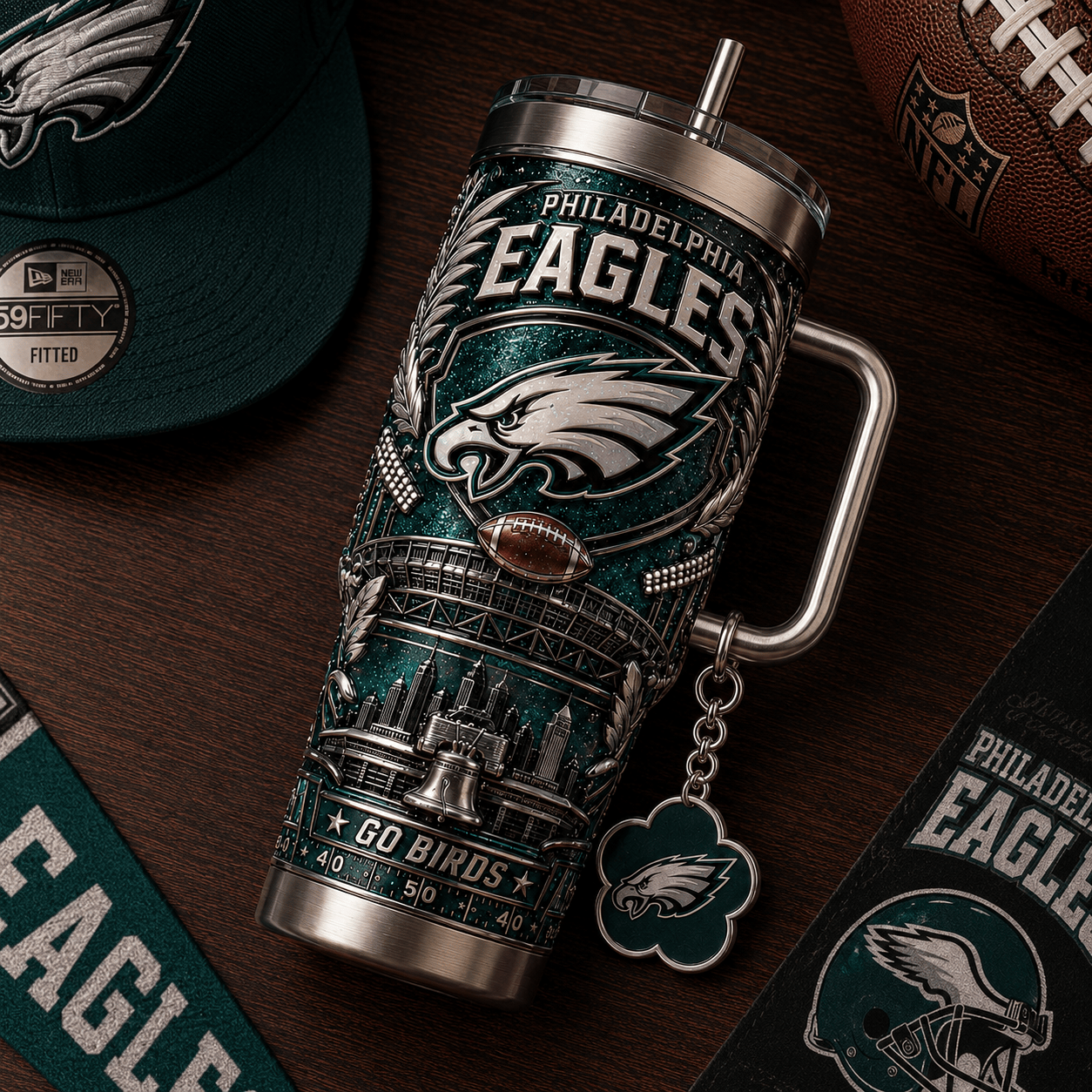 PLDE 40oz Tumbler With Handle TTNL