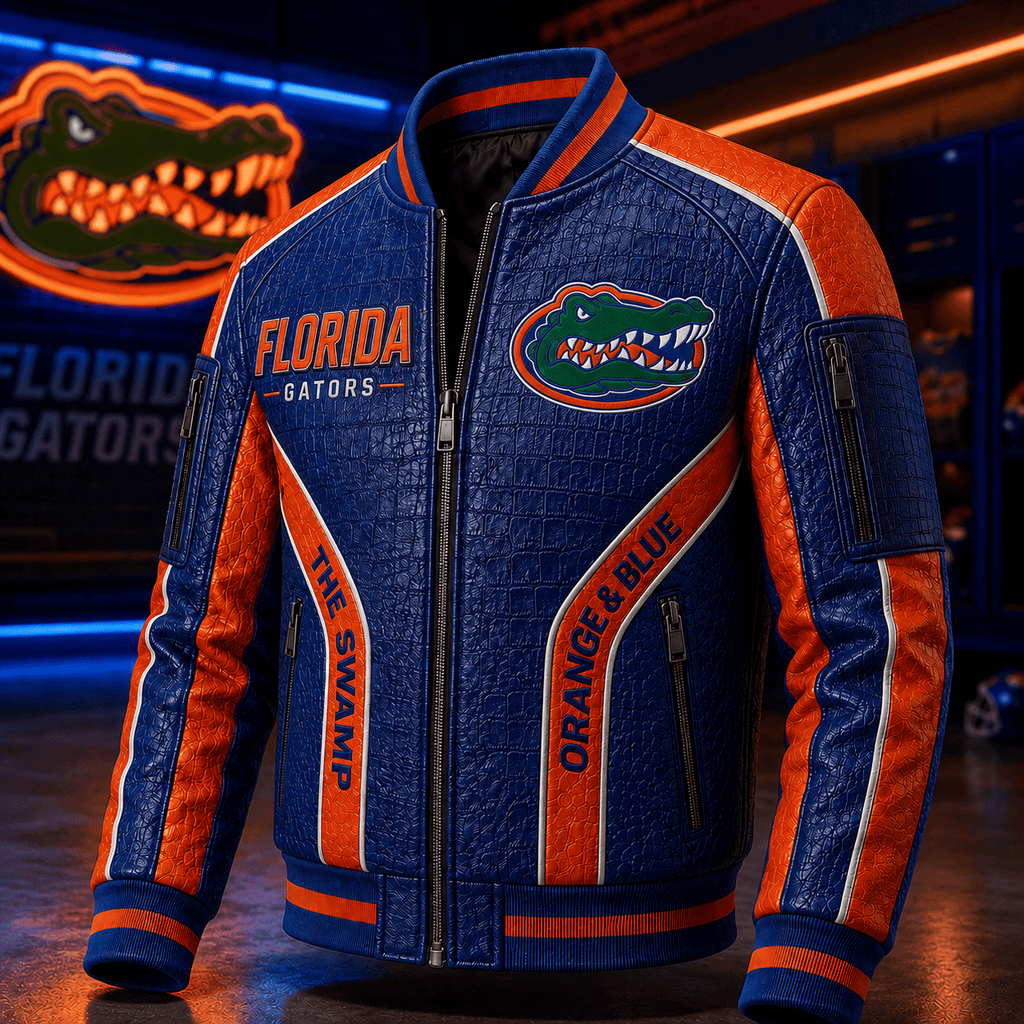 Premium FGT Leather Zipper Jacket TNSM