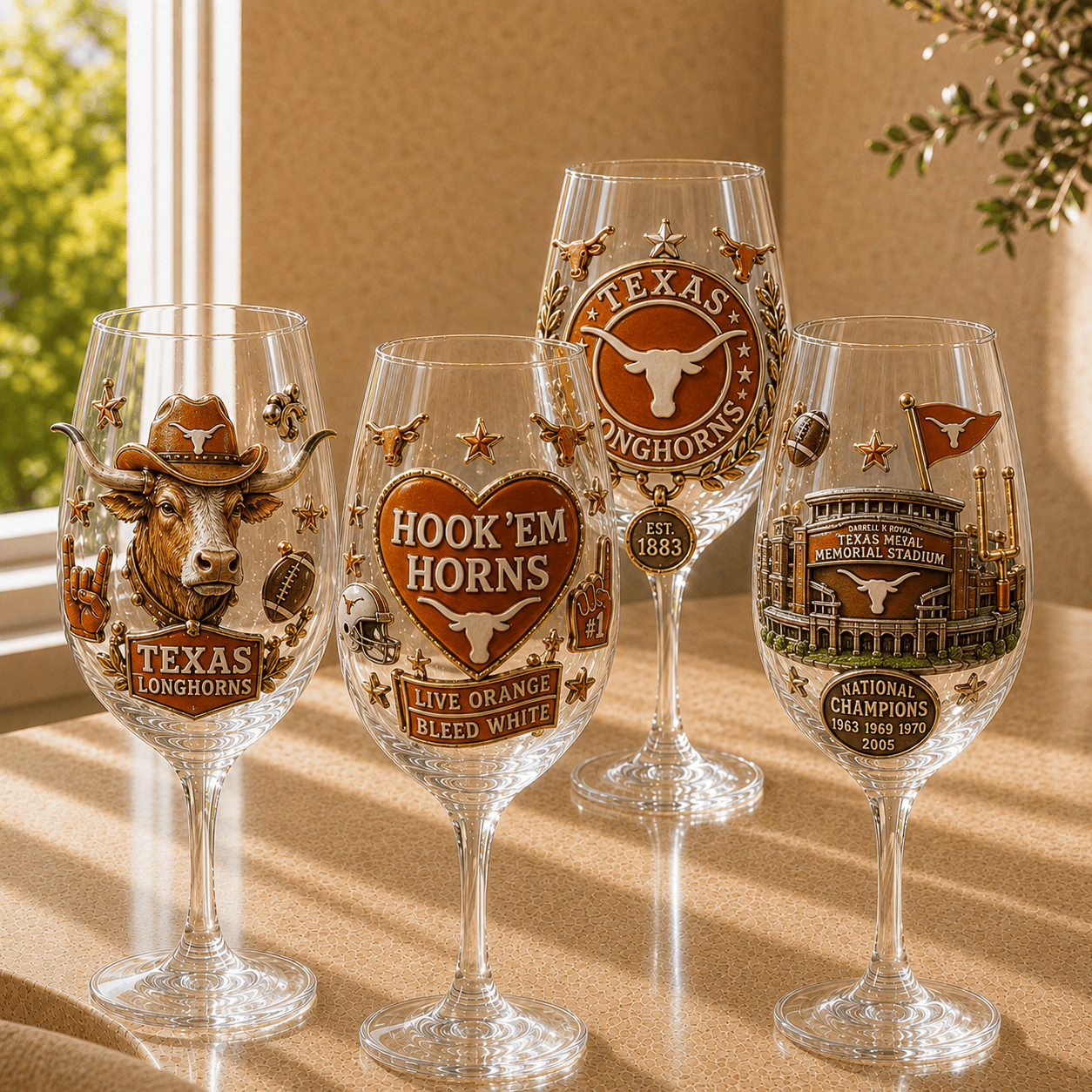 Premium TLH Wine Glass Cup NHVH