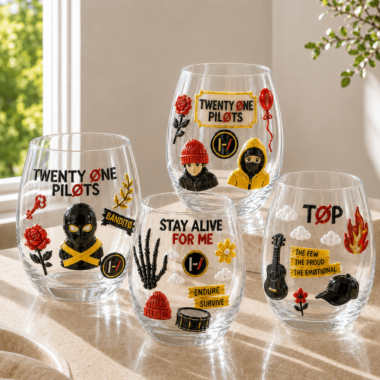 Premium TOP Wine Glass Cup TMH