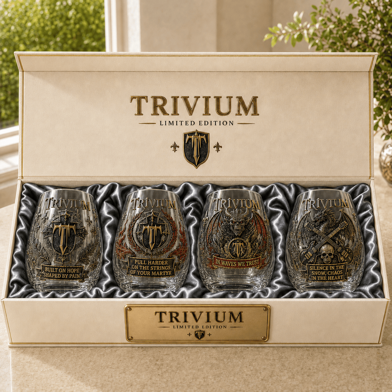 Premium TVM Wine Glass Cup PTT