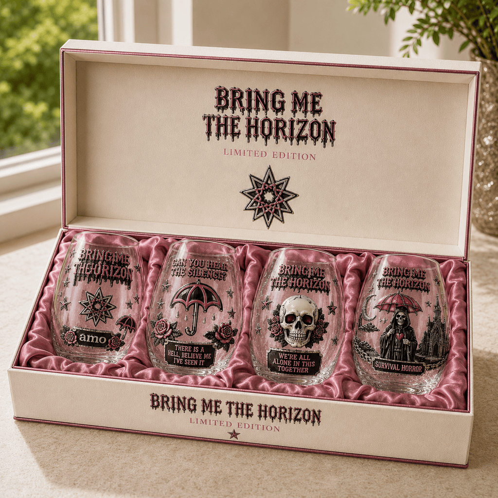 Premium BMTH Wine Glass Cup PTT