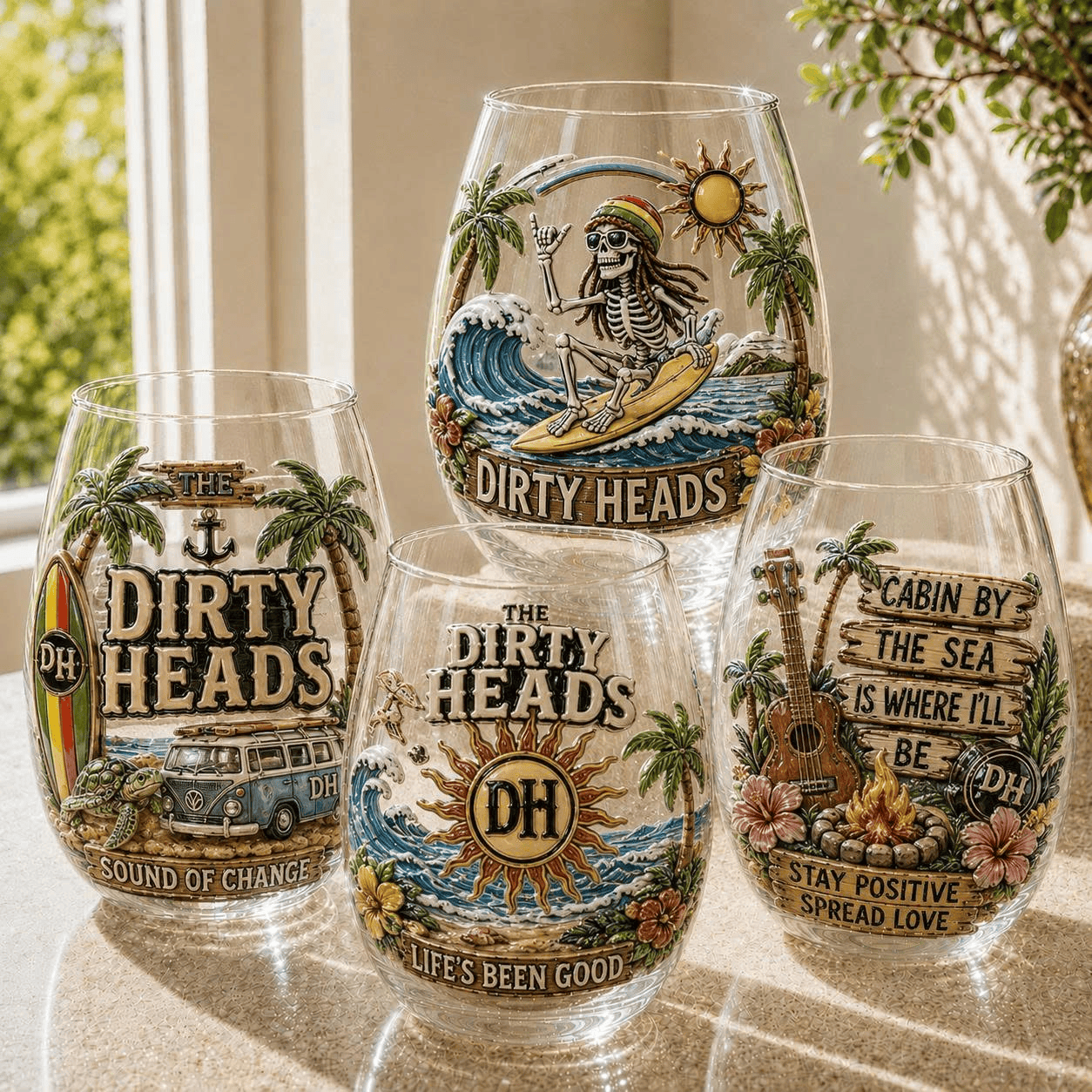 Premium TDHS Wine Glass Cup TTN